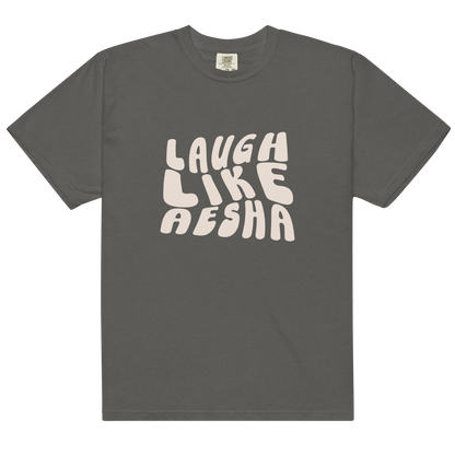 Laugh Like Aesha Cream Twist Tee