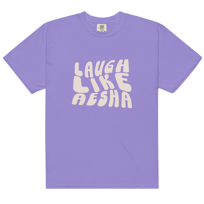 Laugh Like Aesha Cream Twist Tee