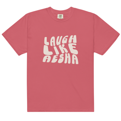 Laugh Like Aesha Cream Twist Tee